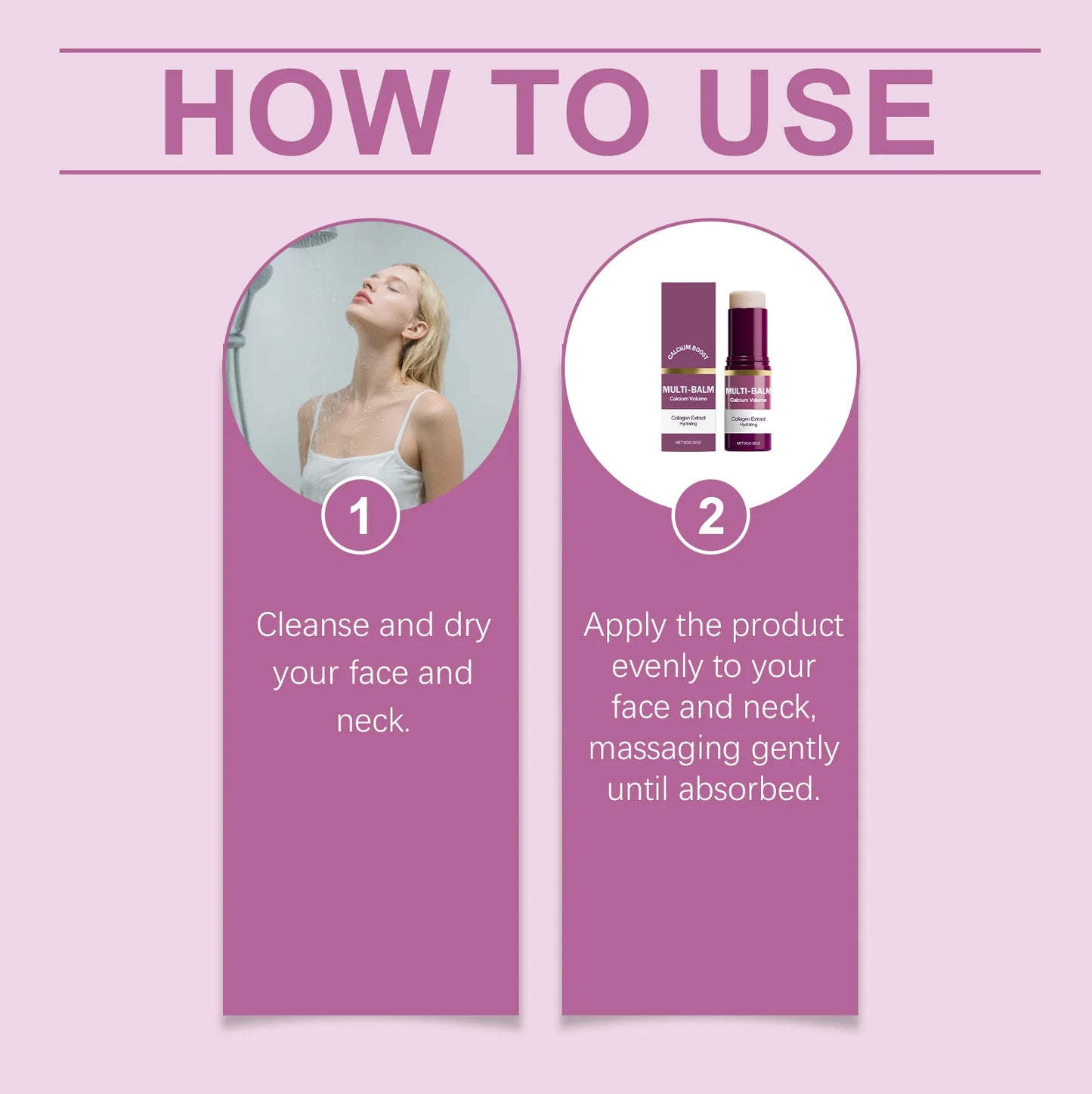 Calcium Volume Multi Balm Deep Hydration Face Skin Elasticity