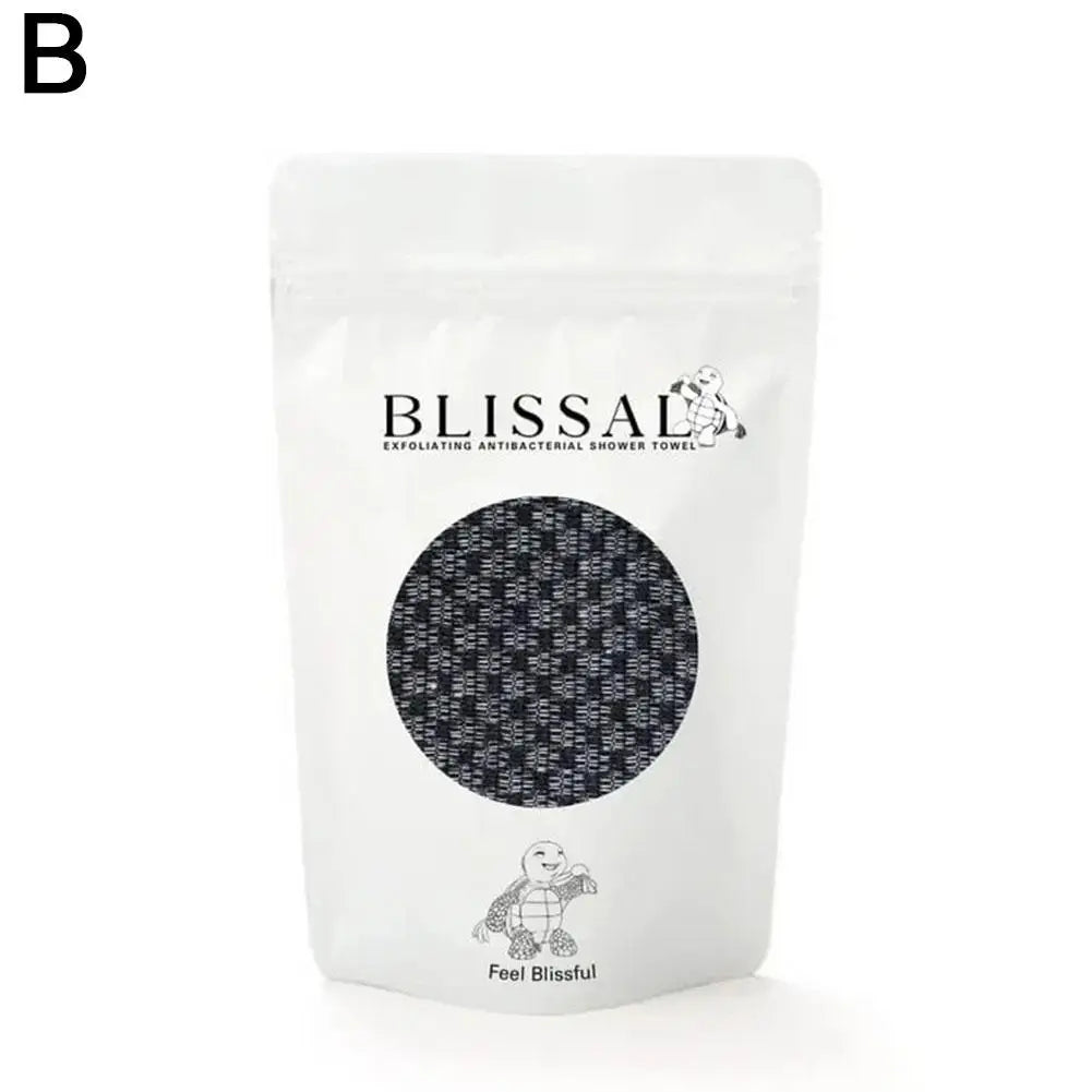Blissal Deep Exfoliating Shower Towel for Back & Body