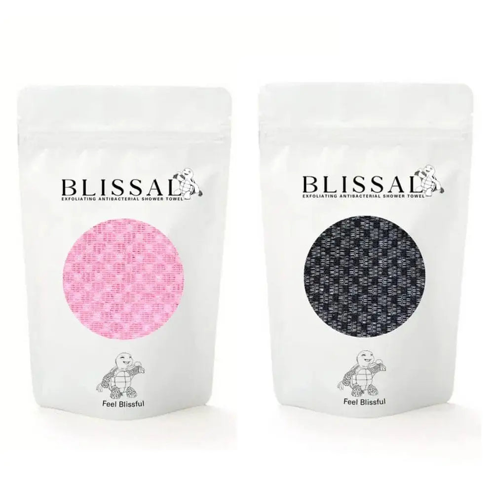 Blissal Deep Exfoliating Shower Towel for Back & Body