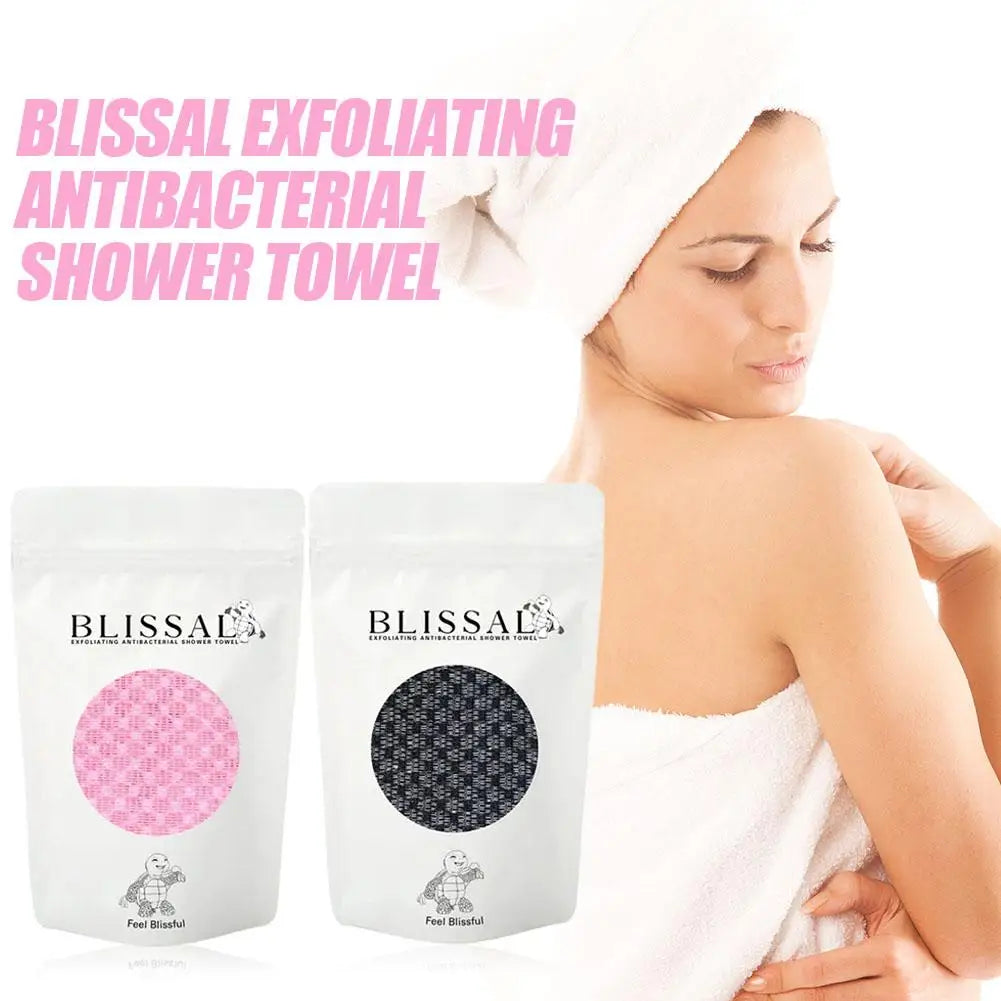 Blissal Deep Exfoliating Shower Towel for Back & Body