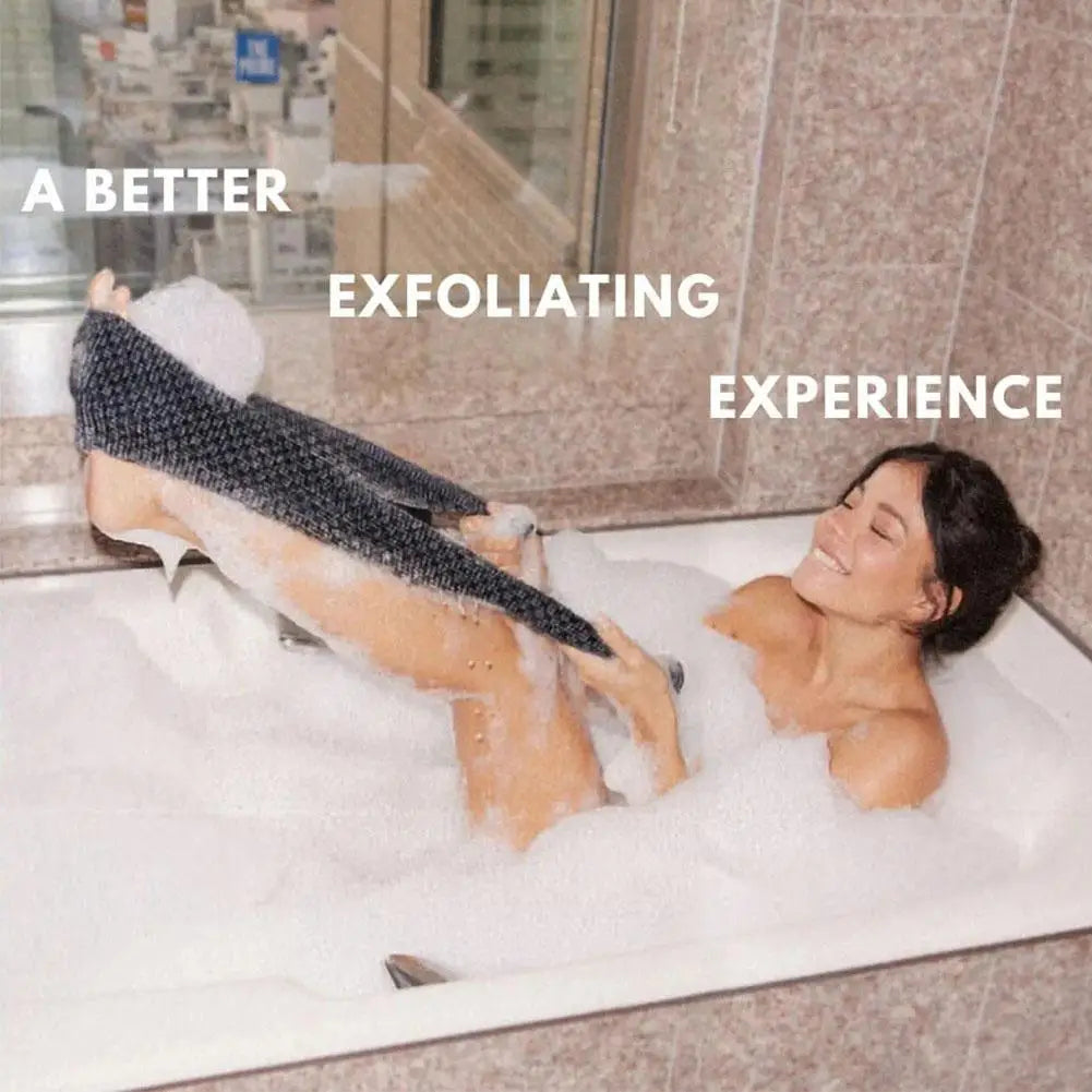 Blissal Deep Exfoliating Shower Towel for Back & Body