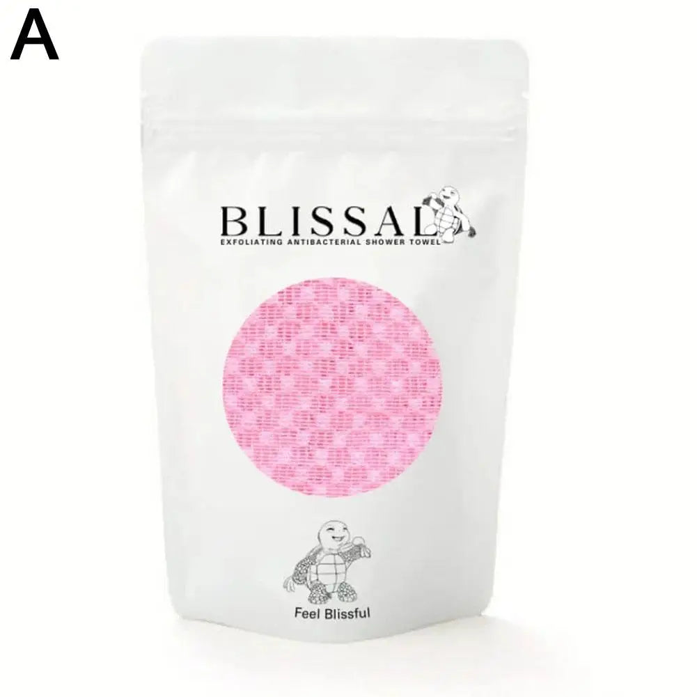 Blissal Deep Exfoliating Shower Towel for Back & Body