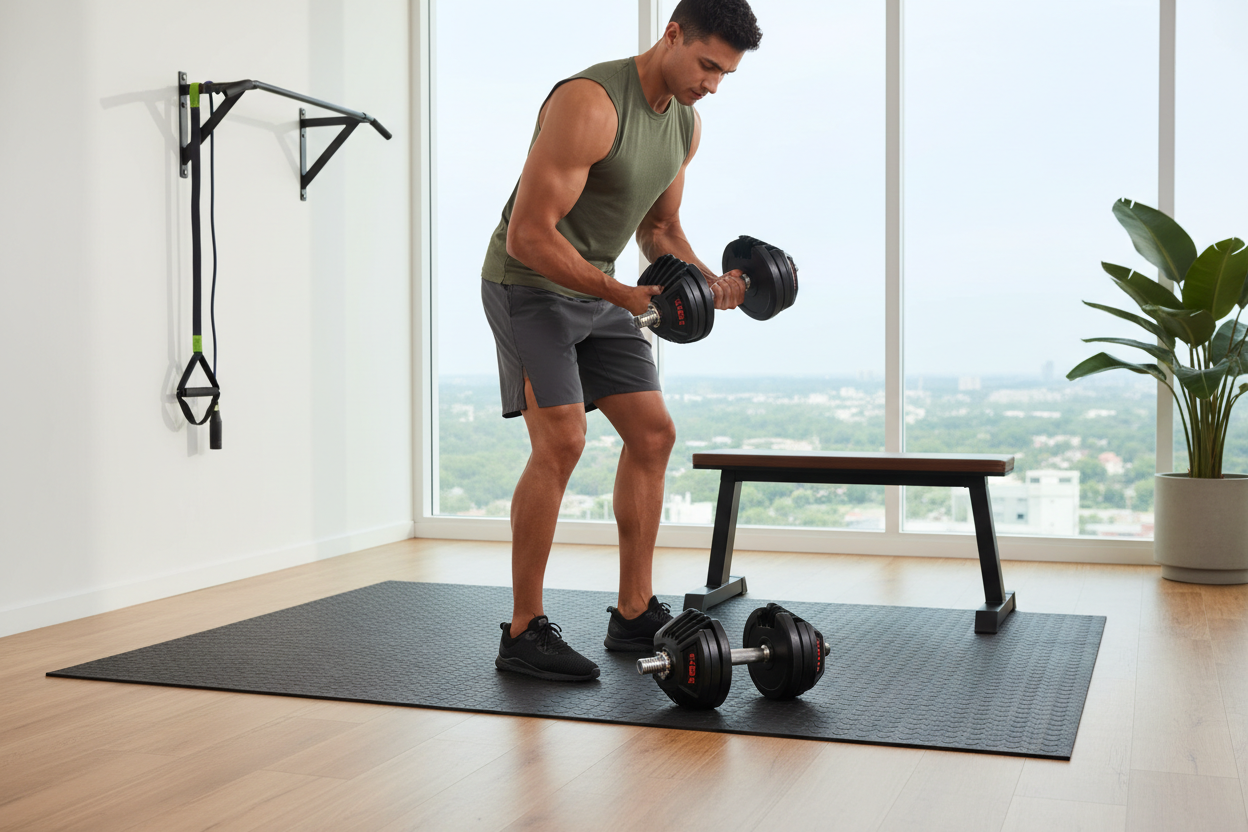 Lifestyle dumbbell image